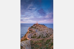 Wandbild Mallorca Leuchtturm Cap Formentor