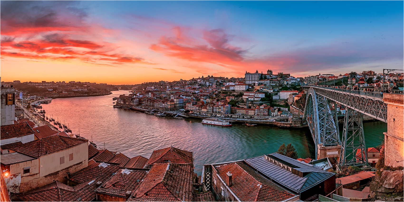 Bilder aus Porto Portugal als oder Küchenrückwand Wandbild