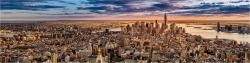 New York USA Stadtansicht über Manhattan