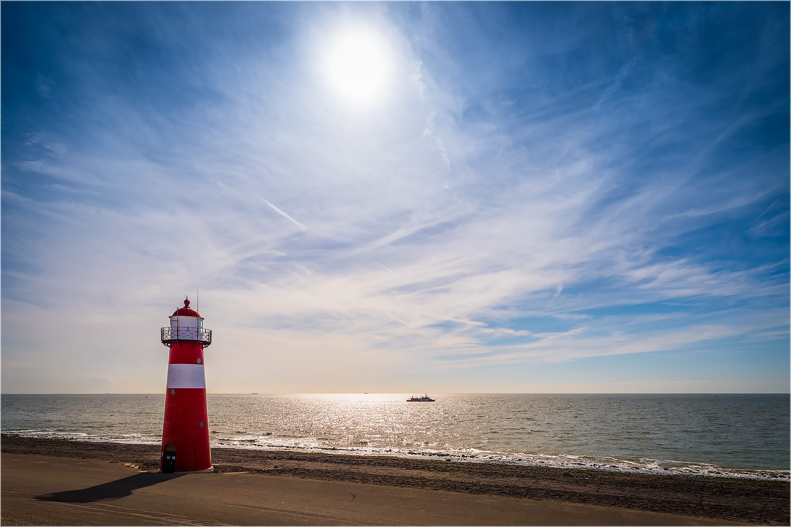 Photographie Leuchtturm an der Küste
